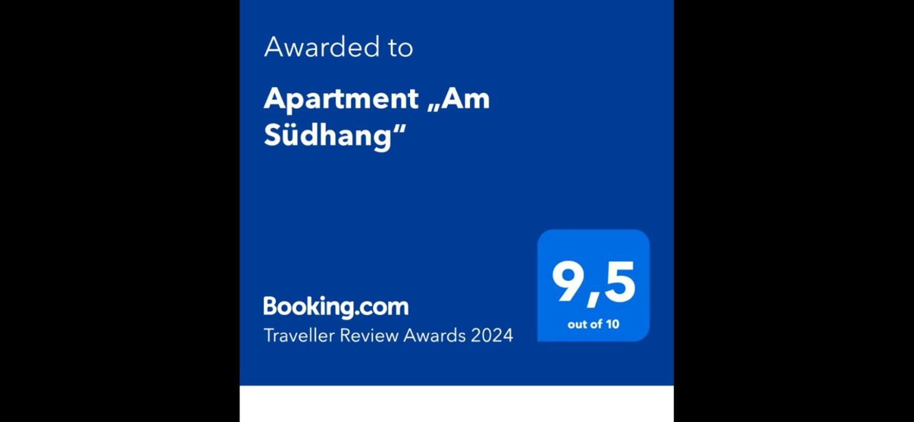 Apartment „Am Suedhang“ 欧德扎奥森 外观 照片